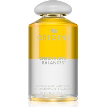 Origins Checks and Balances Milky Oil Cleanser + Makeup Melter почистващо и премахващо грима масло 150ml