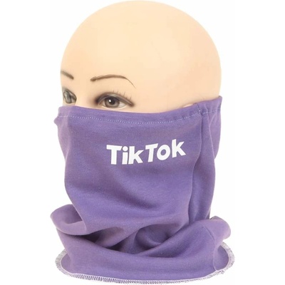 Nákrčník rúško TikTok fialový
