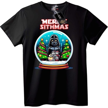 NOONEBRAND Тениска Весели Sith Star Wars - L, Black