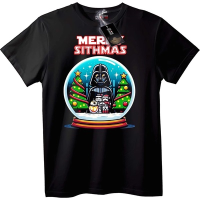 NOONEBRAND Тениска Весели Sith Star Wars - L, Black