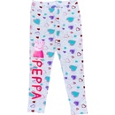 Eplusm Dívčí legíny PEPPA PIG se srdíčky šedé