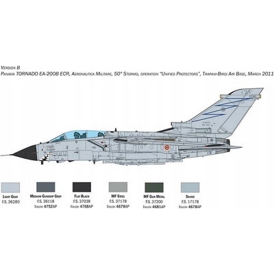 Italeri Model lietadla 2517 Tornado IDS / ECR 1:32