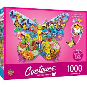 Masterpieces Пъзел Master Pieces от 1000 части - Пеперуда (TYPZ0007274N)
