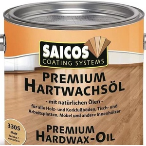 Saicos Premium Hardwax Oil 3305 Mат - Масло с твърда вакса 0.75л (6259)
