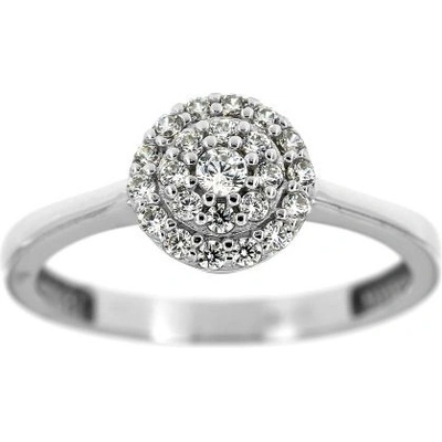 Zlatnictví U Kostela dámský prsten se zirkony 680BZ