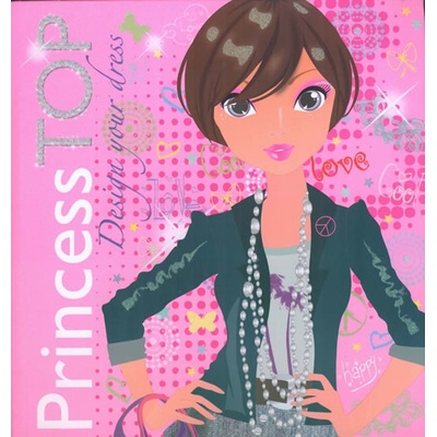 Princess TOP Design your dress 1 - růžová