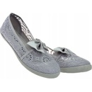 Čipkované tenisky s kokardou prelamované 6176