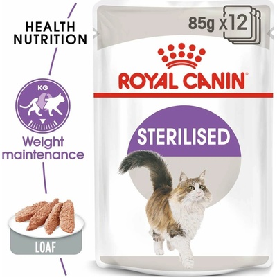 ROYAL CANIN STERILISED Mousse 12 × 85 g