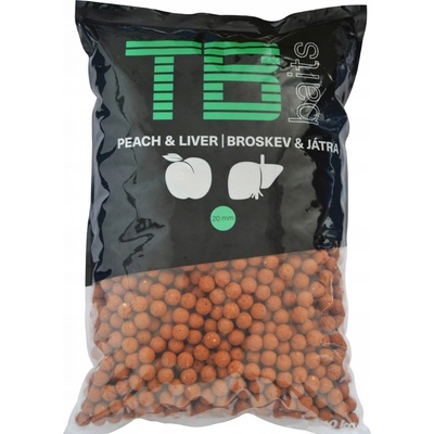 TB Baits boilies Peach Liver 10 kg 24 mm – Zboží Dáma