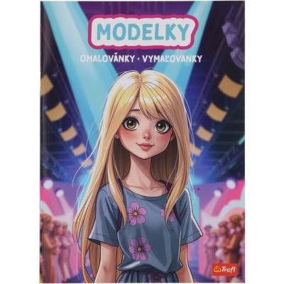 Trefl Vymaľovanky Modelky 24 strán