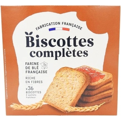 AGI Celozrnné suchary balení 300 g Biscottes complètes paquet 300 g