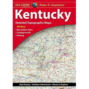 Delorme Atlas & Gazetteer: Kentucky (ISBN: 9781946494702)
