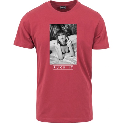 Mister Tee Тениска Fuck It 2.0 Tee ruby XXLUB-MT1286-00207 - Тъмносив, размер XS