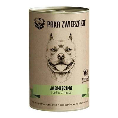 Paka Zwierzaka Adult Jahňacie jablko a mäta 400 g