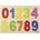 Goki Дървен пъзел Goki - Числата от 0 до 9 (57574)