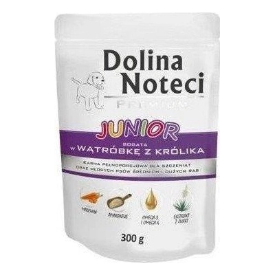 Dolina Noteci Premium Junior s králičou pečeňou 300 g