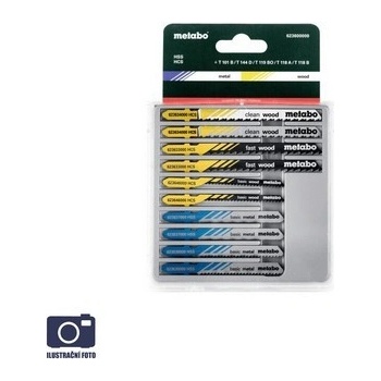 METABO 23600 sada pilových listů dřevo/kov 10-dílná