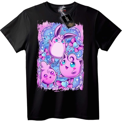 NOONEBRAND Тениска Kawaii музикални животни - 6XL, White