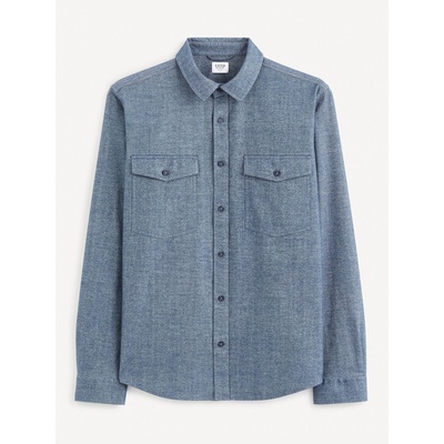 Celio Синя мъжка връхна риза Celio Fadotex Celio | Sin | МЪЖЕ | S