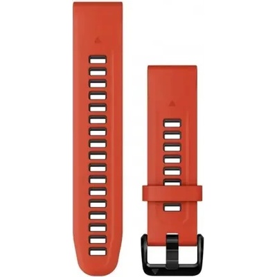 Garmin QuickFit® 20 Flame Red/Graphite силоконова каишка 010-13279-04 (010-13279-04)