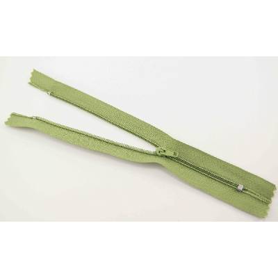 Nedeliteľný jemný plastový špirálový zips (veľkosť číslo 3) rôzne farby - dĺžka 12 cm - 60 cm 16 cm Kiwi