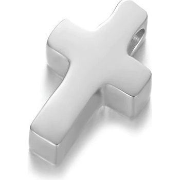 Šperky4U Drobný ocelový přívěšek křížek PP 1012 ST