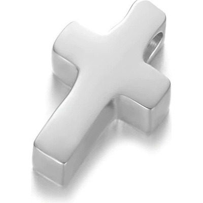 Šperky4U Drobný ocelový přívěšek křížek PP 1012 ST