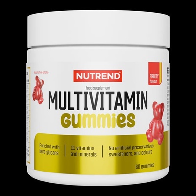 Nutrend Multivitamin Gummies 60 želé ovocná