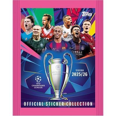 Topps Samolepky champions league 2025/26