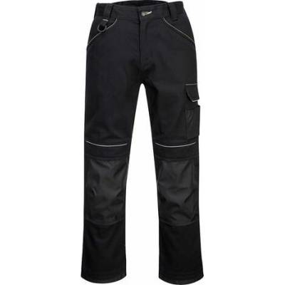 Portwest PW3 Cotton Work kalhoty černá