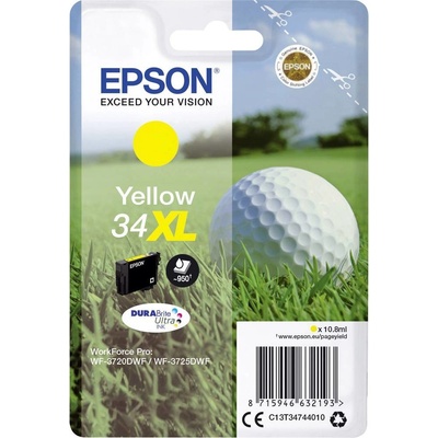 Epson 34XL Yellow - originálny