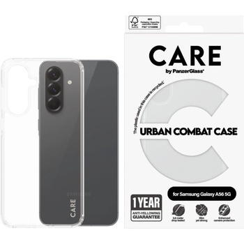 Panzer Гръб Care by PanzerGlass за Samsung Galaxy A56, Flagship Case, Urban Combat, Прозрачен