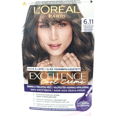 L'Oréal Excellence Cool Creme 6,11 Ultra Ash Dark Blond 48 ml