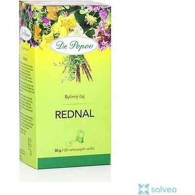 Dr.Popov Čaj Rednal 20 x 1,5 g