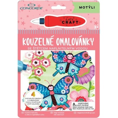 Vodové omalovánky Motýlci
