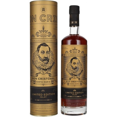Ron Cristóbal Santa Maria Islay Cask 44% 0,7 l (tuba)