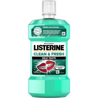 Listerine Clean & Fresh Mild Taste 500 ml