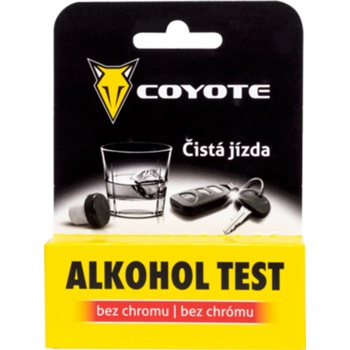 Alkohol tester - detekční trubička, jednorázový - COYOTE