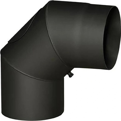 STEEL Processing Koleno kouřové s otvorem 145mm/90st.t.1,5mm ČER 654417 – Zboží Dáma