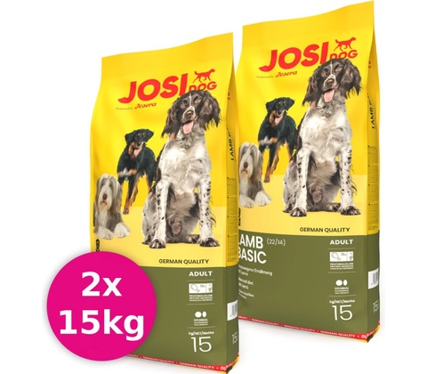 Josidog Lamb Basic 2 x 15 kg