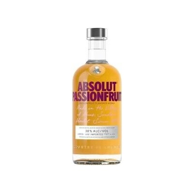 Absolut Passionfruit 38% 0,7 l (holá láhev)