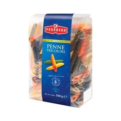 Podravka Penne tricolori semolínové cestoviny 0,5 kg