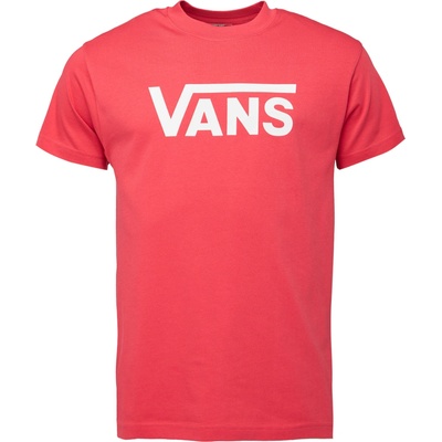 Vans CLASSIC SS TEE Červená Bílá