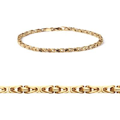 SAVICKI Гривна Savicki 1.75 мм: 585 злато, кралски квадрат