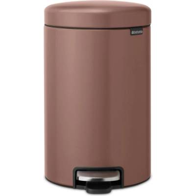 Brabantia Кош за смет с педал Brabantia NewIcon 12L, Satin Taupe (1008845)