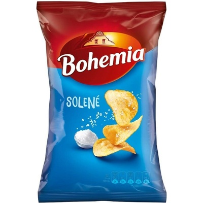 Bohemia solené bramborové lupínky 130 g