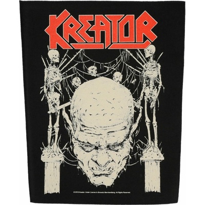 nášivka velká KREATOR - SKULL & SKELETONS - RAZAMATAZ - BP1171