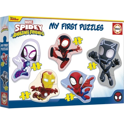 EDUCA Baby Spidey a jeho úžasní přátelé 5v1 3-5 dielov