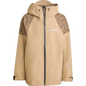 adidas Terrex Мъжко ски яке Adidas terrex Terrex Xperior Hybrid Primeknit CP+ Jacket Ski jacket - Cardboard - размер L (004-6925-0114)