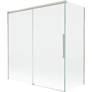 Mexen Rox двукрилен плъзгащ се параван за вана 150 + 70 x 150 cm, прозрачен, (8C9-150-070-97-00)
